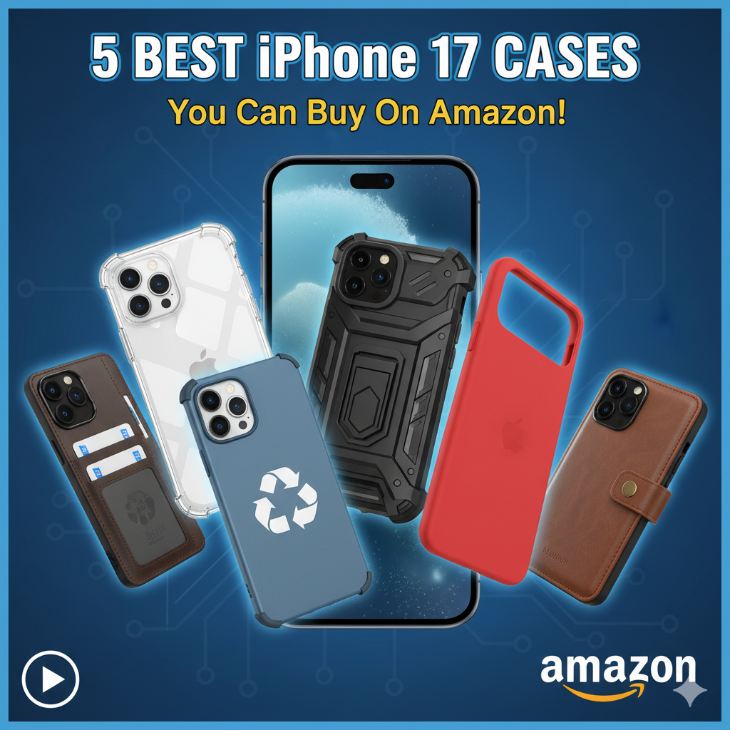 5 Best iPhone 17 Cases You Can Buy!