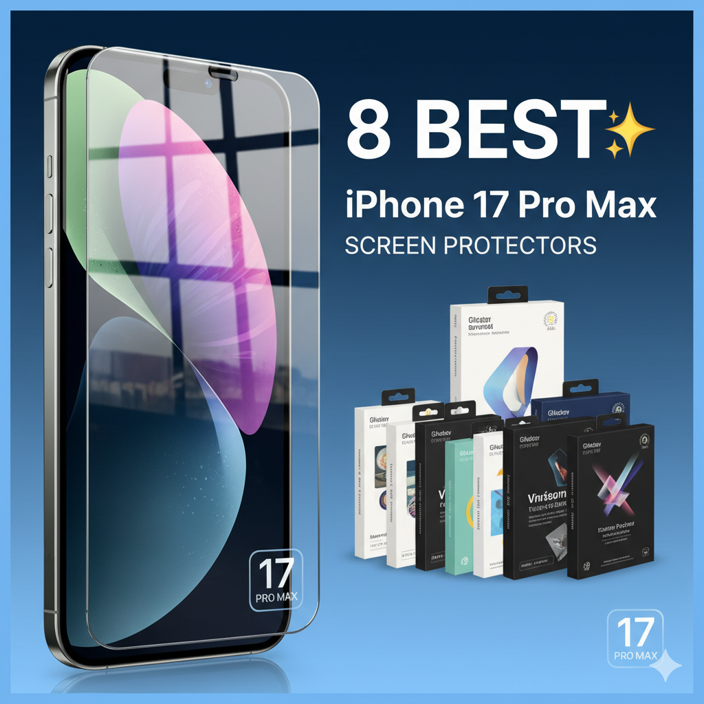 8 Best iPhone 17 Pro max screen protectors